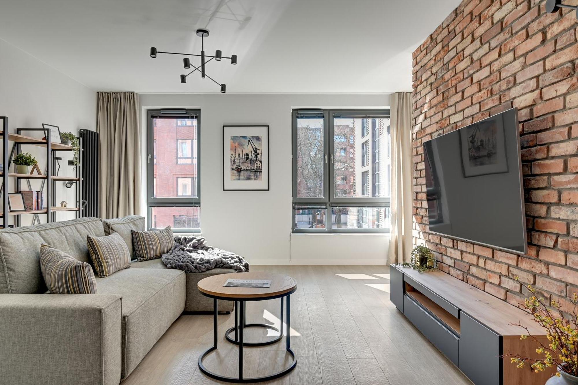 Scala 60H City Center Premium Apartments With Parking By Lion Apartments Gdańsk Kültér fotó