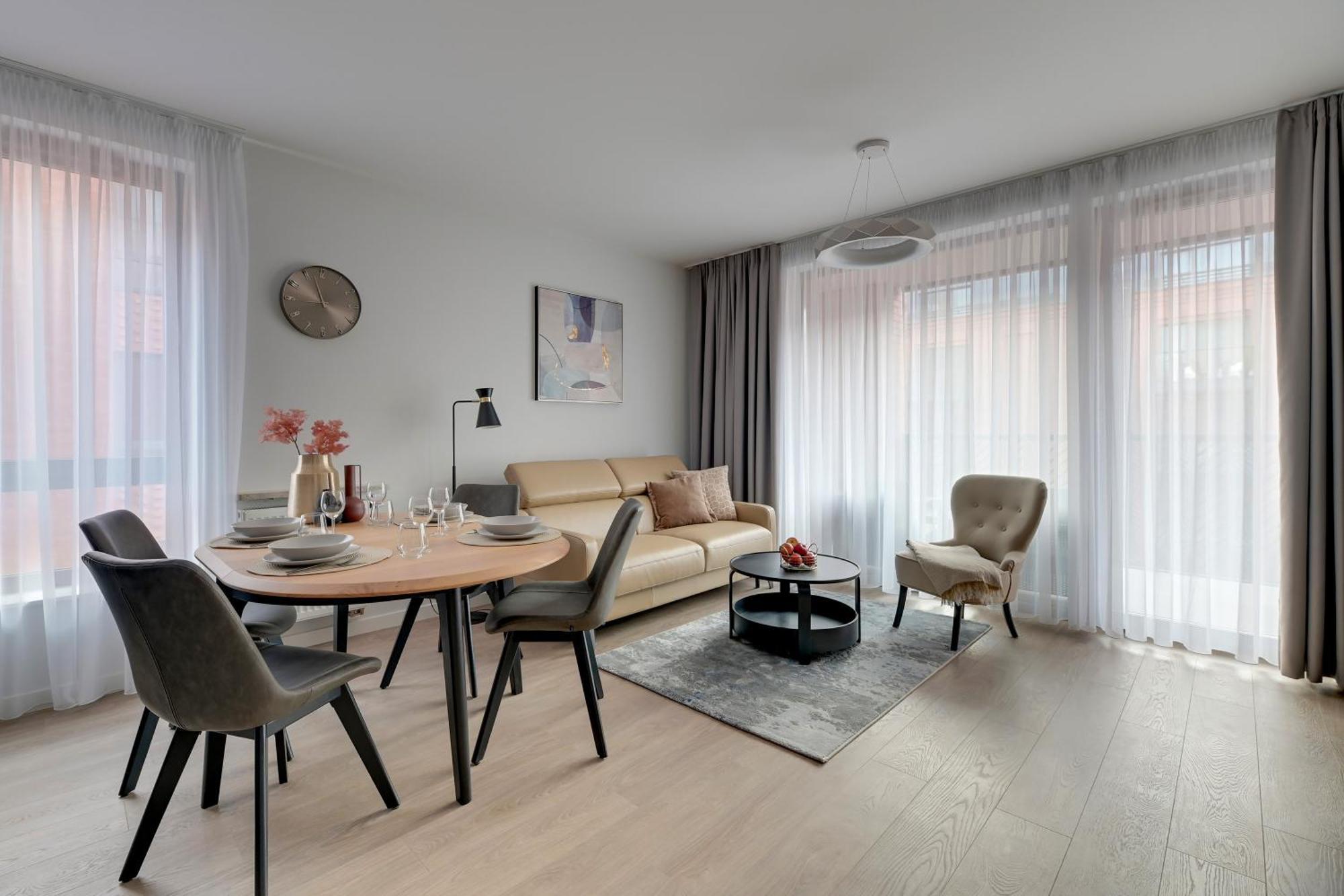Scala 60H City Center Premium Apartments With Parking By Lion Apartments Gdańsk Kültér fotó